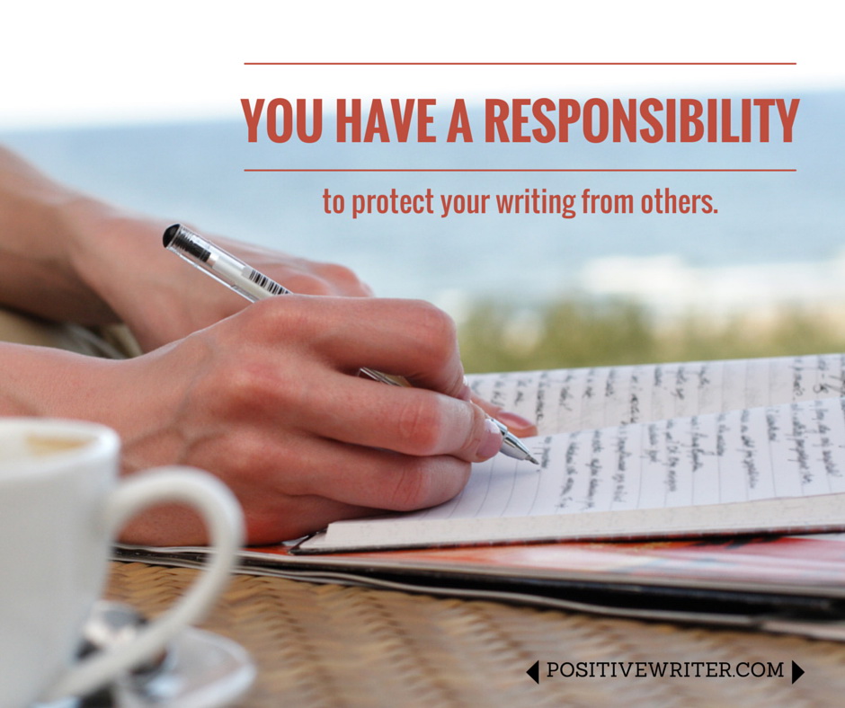Protect your writing from others