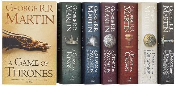 a game of thrones books order